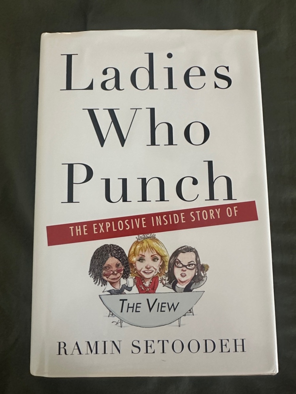 Ladies Who Punch by Ramin Setoodeh - White with Red Accent
